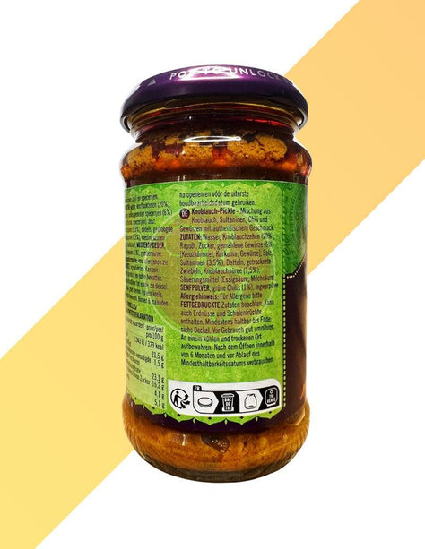 Knoblauch Pickle - Garlic Pickle - Pataks - 300 g