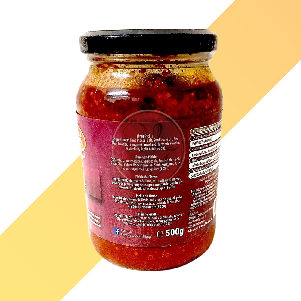 Lime Pickle von Schani  (Limetten-Pickle) - 0,5 kg