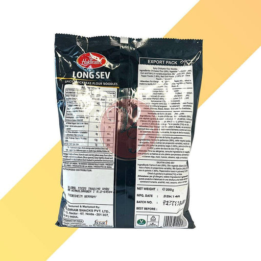 Long Sev - Haldiram's - 200 g | Snacks | Village Foods