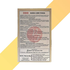 Madras Curry Powder - MDH - 100 g - Village Foods