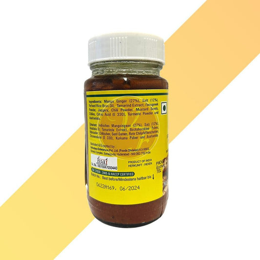 Mango Ginger Pickle - Priya - 300 g | Soßen & Pasten | Village Foods