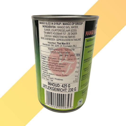 Mangoscheiben in Syrup - Mango Slice in Sirup - Aroy-D - 0,425 kg - Village Foods