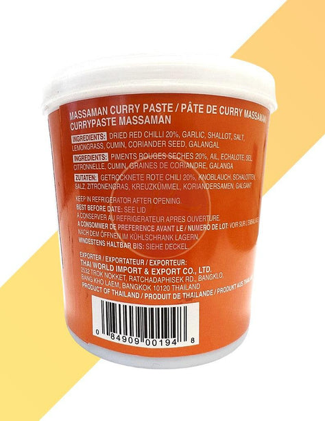 Massaman Curry Paste - Cock Brand - 400 g