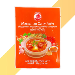 Massaman Curry Paste von Cock Brand [50 - 400 g]
