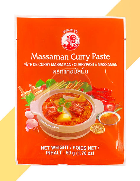 Massaman Curry Paste von Cock Brand [50 - 400 g]