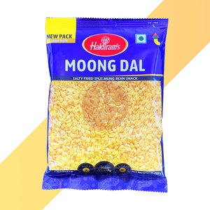 Moong Dal - Salted & Fried von Haldiram's (Gesalzene Mungbohnen) - 200 g