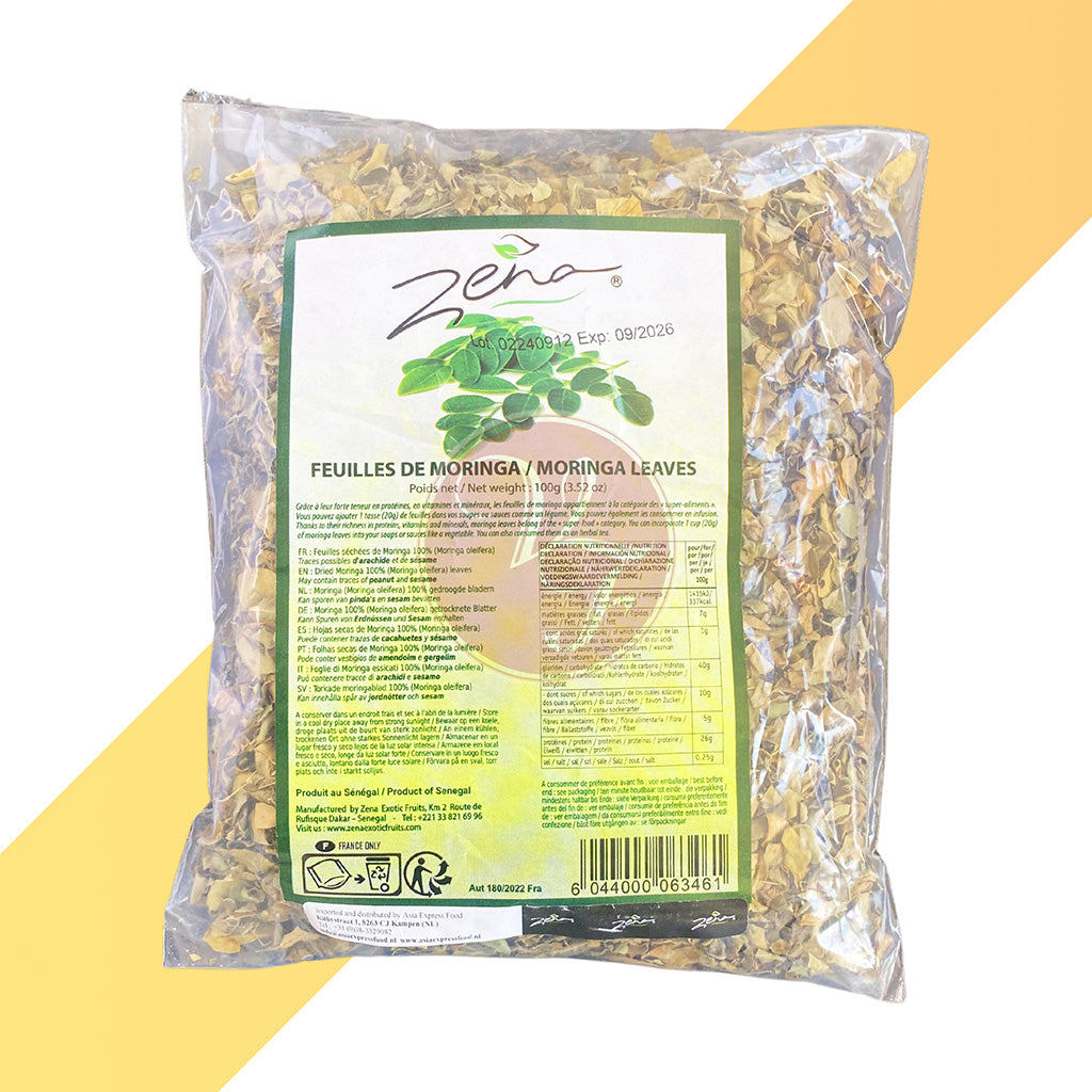 Moringa-Blätter von Zena (Moringa Leaves) - 100 g