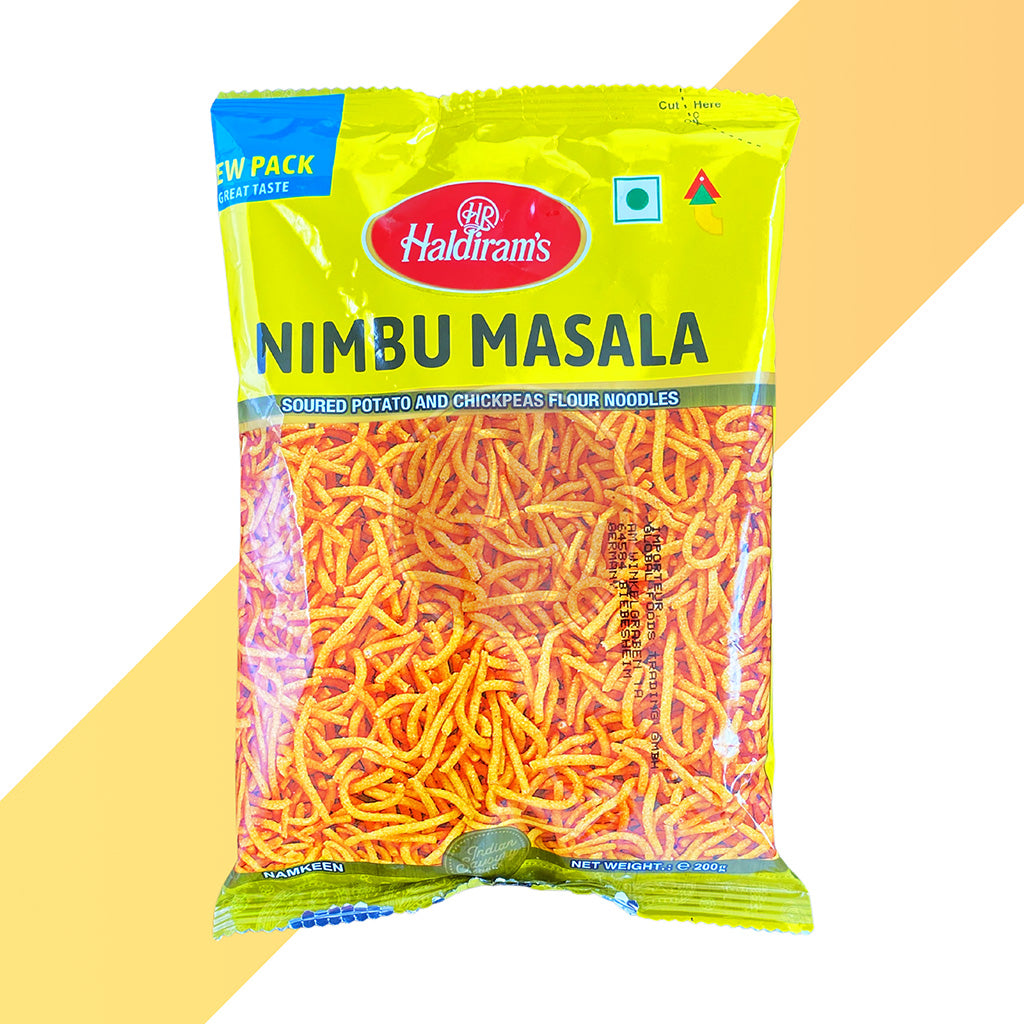 Nimbu Masala von Haldiram's (Sauer-Würziger Snack) - 200 g