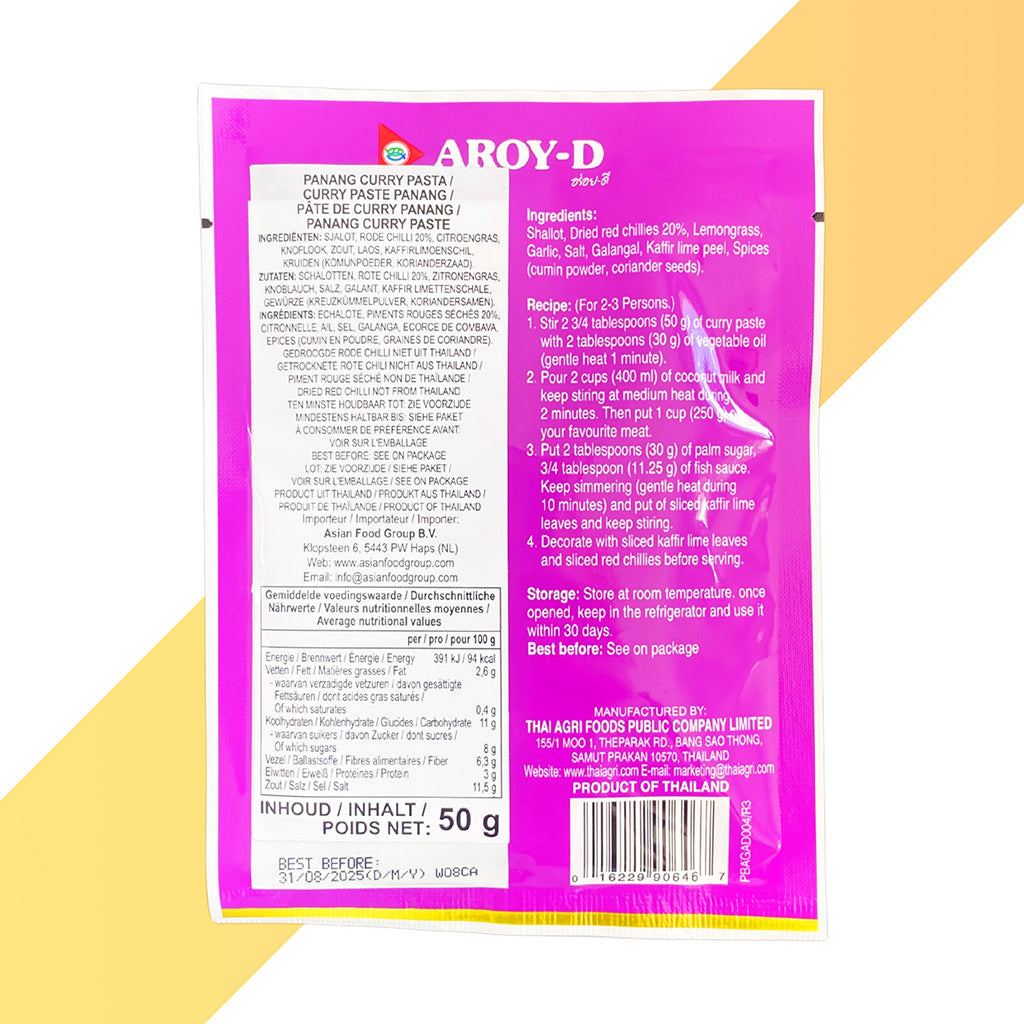 Panang-Currypaste von Aroy-D - 50 g