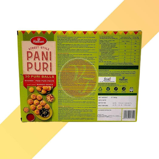 Pani Puri Boondi - Gewürzmischung - Haldiram's - 360 g | Snacks | Village Foods