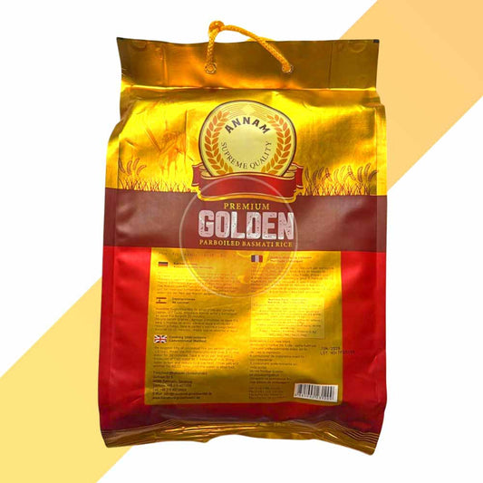 Parboiled Basmati Rice (Golden Premium) von Annam [5kg - 10 kg]