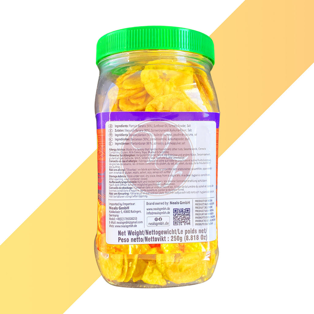 Plantain-Chips von Gramarhein (Kochbananen-Chips) - 250 g