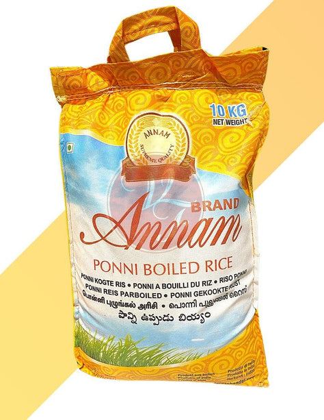 Ponni Reis vorgekocht - Ponni Boiled Rice - Annam [1 kg - 10 kg]