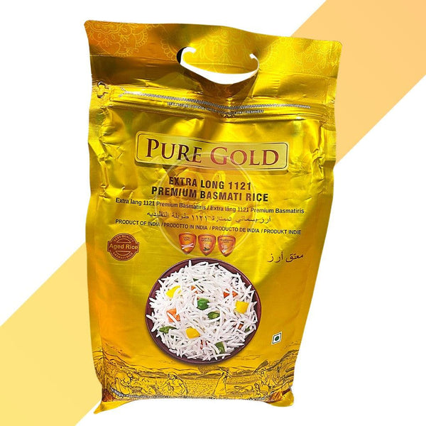 Premium Basmati Reis - Extra Long - Pure Gold - 5 kg