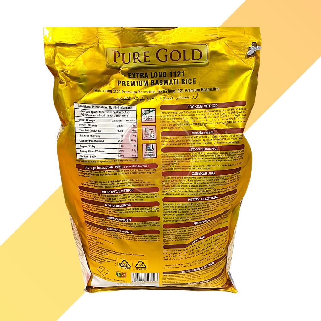 Premium Basmati Reis - Extra Long - Pure Gold - 5 kg