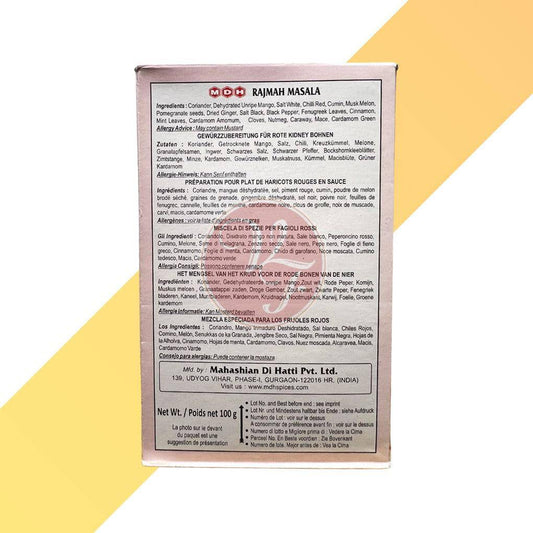 Rajmah masala - MDH - 100 g | Gewürze | Village Foods