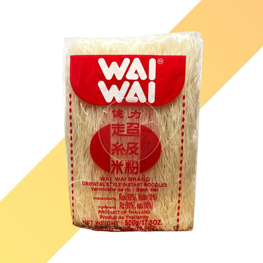 Reis Vermicelli - Wai-Wai - 500 g | Nudeln & Suppen | Village Foods