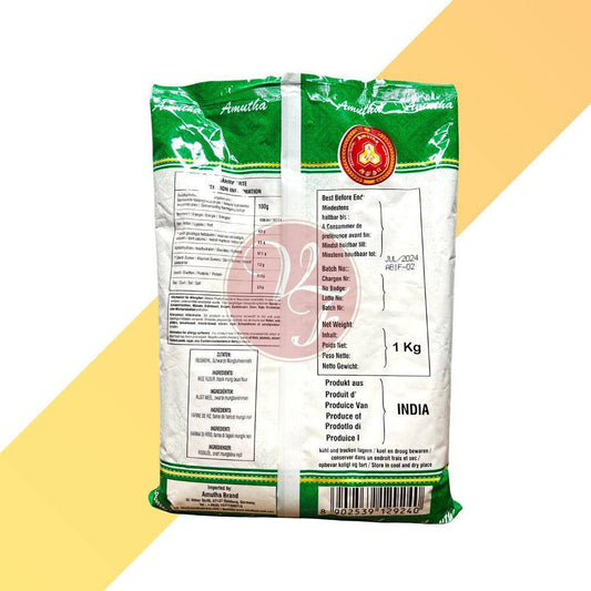 Reiskuchen Mix - Idly Mix Flur - Amutha - 1 kg | Mehl & Getreide | Village Foods