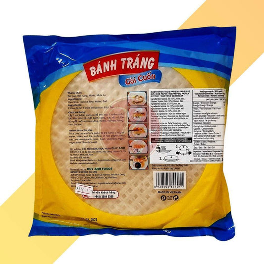 Rice Paper (22cm) - Reis Papier - Bamboo Tree - 0,4 kg - Village Foods