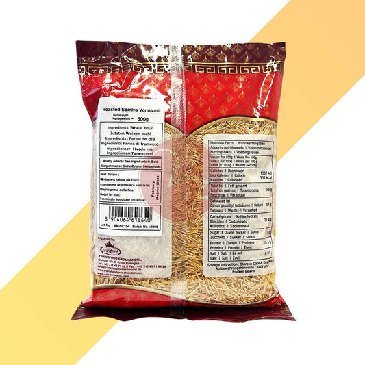 Roasted Semiya Vermicelli - Annam - 500 g - Village Foods