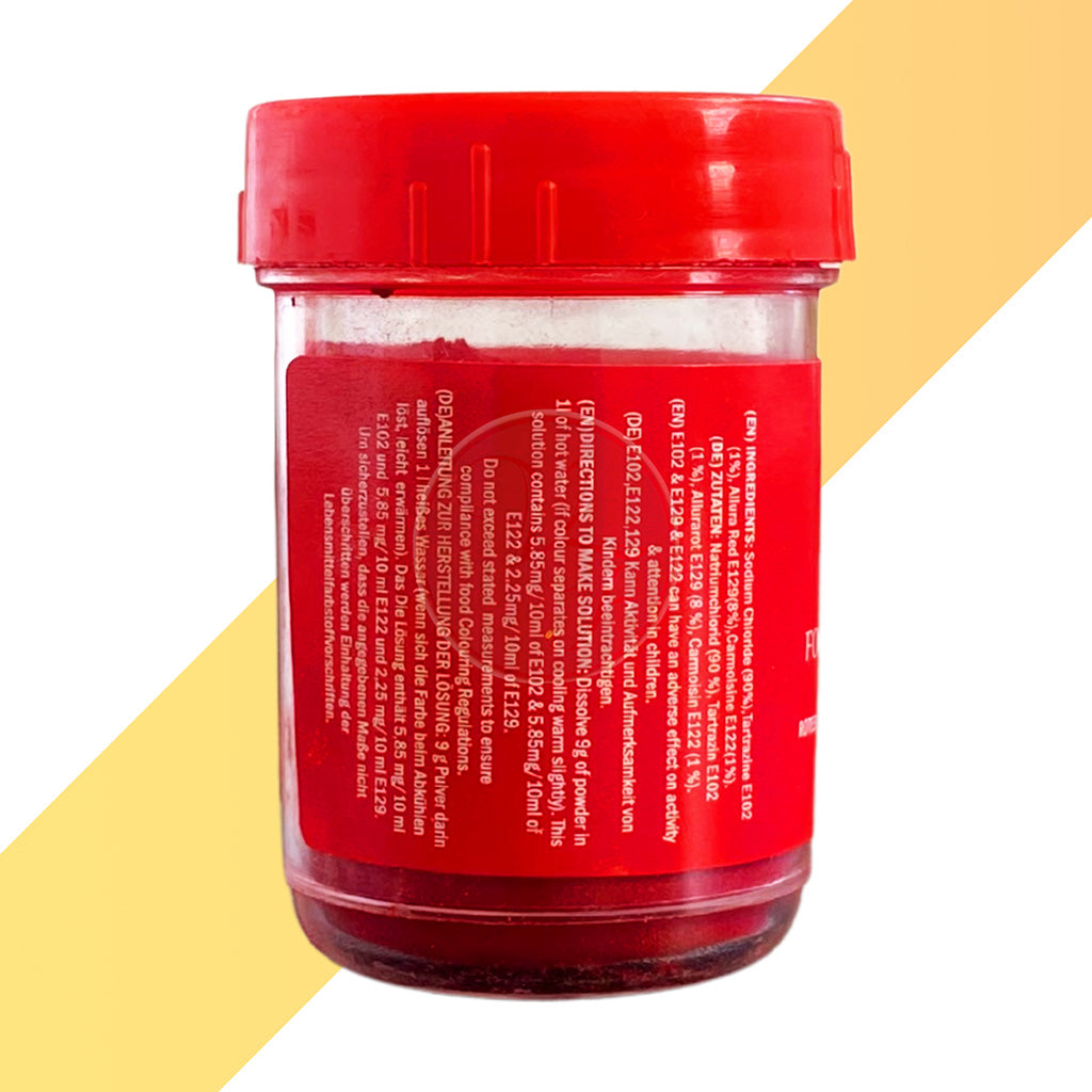 Rote Lebensmittelfarbe von Heera (Red Food Colouring Powder) - 25 g