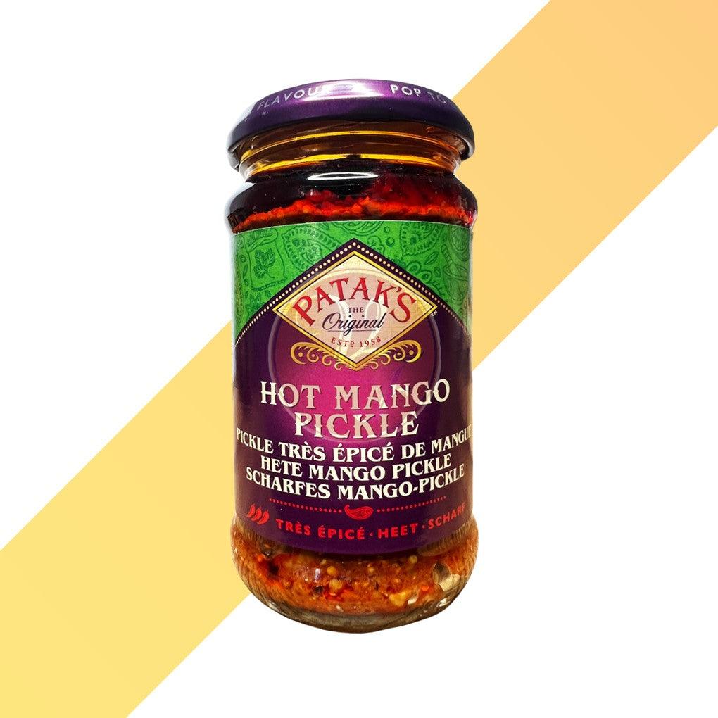 Scharfe Mango Pickle - Hot Mango Pickle - Pataks - 283 g | Soßen & Pasten | Village Foods