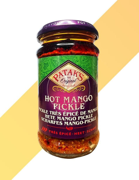 Scharfe Mango Pickle - Hot Mango Pickle - Pataks - 283 g | Soßen & Pasten | Village Foods