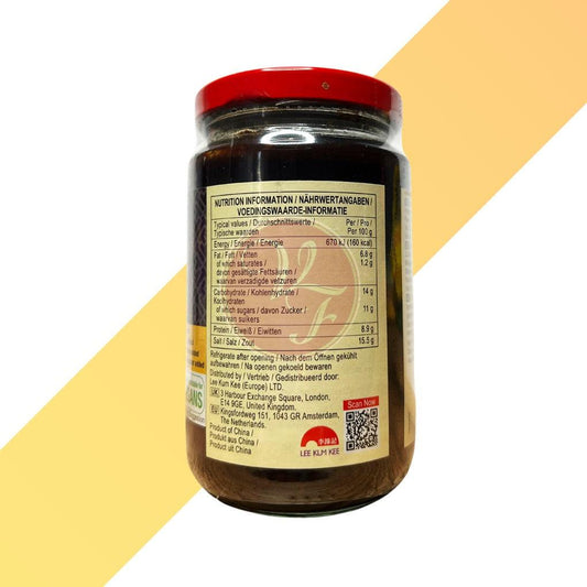 Schwarze Bohnen-Knoblauch-Sauce - Black Bean Garlic Sauce - Lee Kum Kee - 368 g | Soßen & Pasten | Village Foods