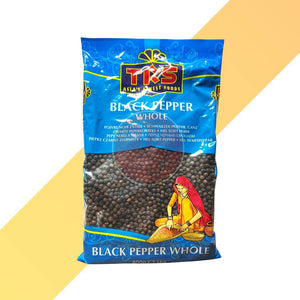 Schwarzer Pfeffer (ganz) - Black Pepper Whole - TRS [100 g - 400 g] - Village Foods