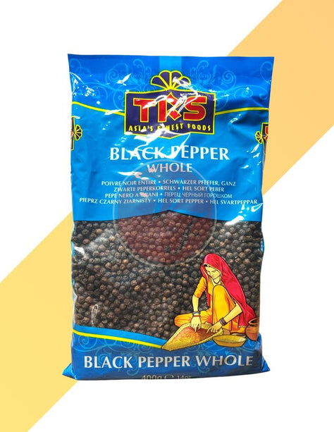 Schwarzer Pfeffer (ganz) - Black Pepper Whole - TRS [100 g - 400 g]