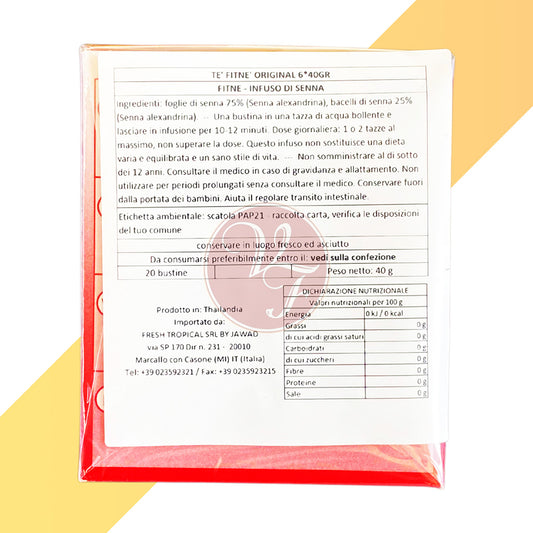 Senna-Tee von FITNÉ (Herbal Infusion) - 40 g