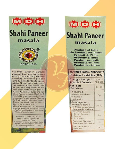 Shahi Paneer Masala - MDH - 100 g