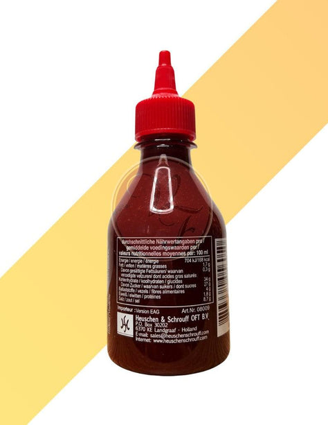 Srirache Extra scharfe Chilisauce - Srirache Super Hot Chili Sauce - Flying Goose - 200 ml