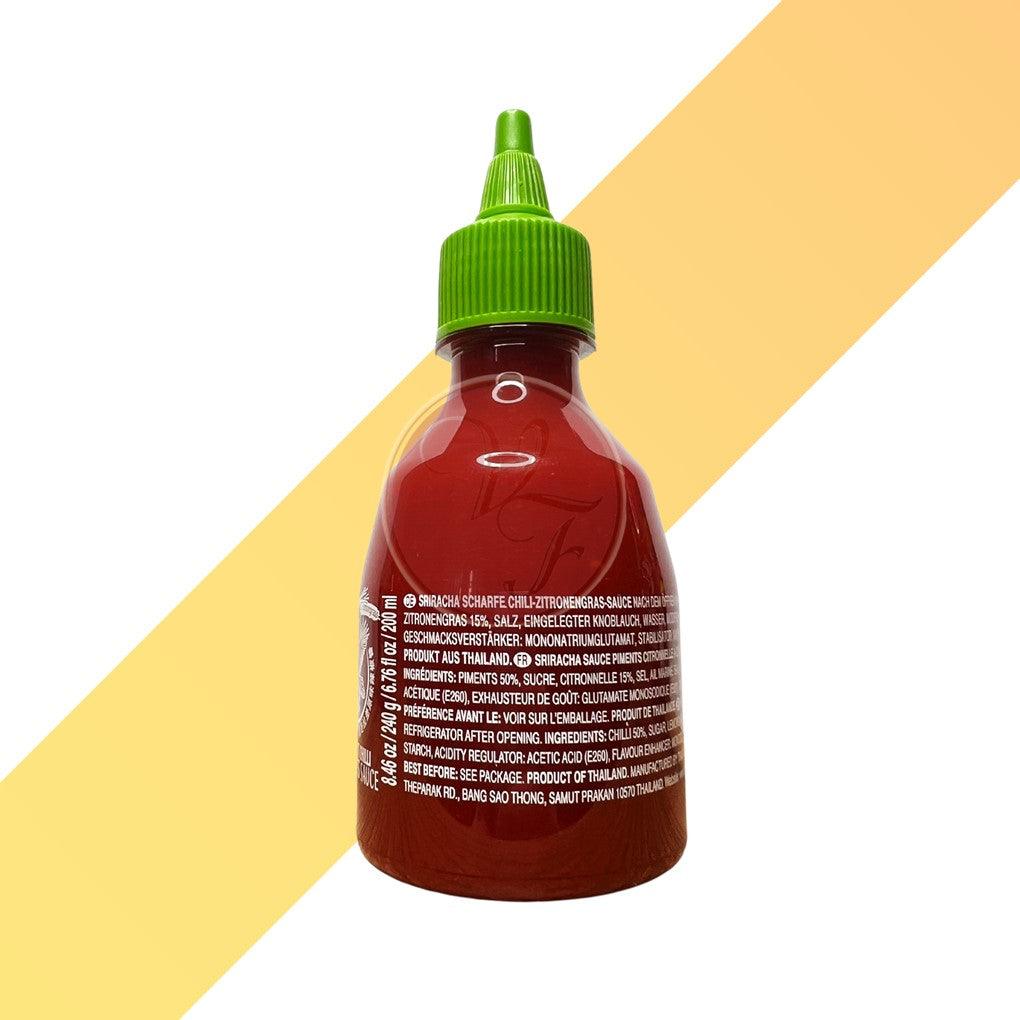 Sriracha Scharfe Chili-Soße Zitronengras - Sriracha Hot Chilli Lemongrass Sauce - Uni-Eagle [200 ml - 440 ml] | Soßen & Pasten | Village Foods