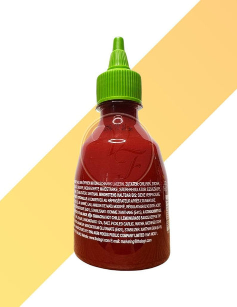 Sriracha Scharfe Chili-Soße Zitronengras - Sriracha Hot Chilli Lemongrass Sauce - Uni-Eagle [200 ml - 440 ml]