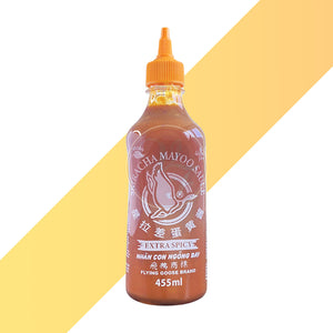 Sriracha Mayo Extra Scharf von Flying Goose (Sriracha Mayo Sauce Extra Hot) - 455 ml