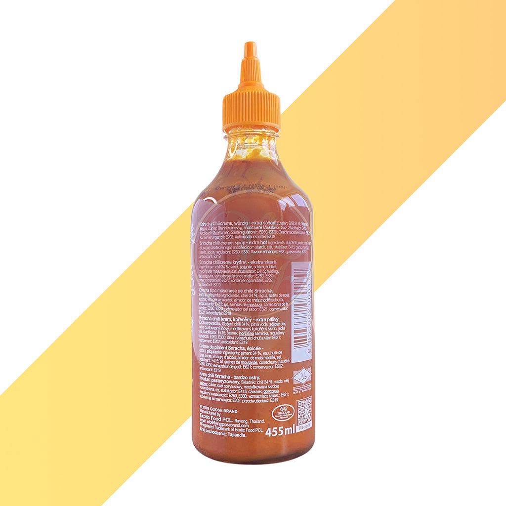 Sriracha Mayo Extra Scharf von Flying Goose (Sriracha Mayo Sauce Extra Hot) - 455 ml