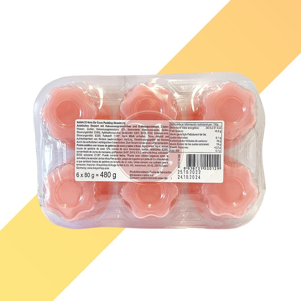 Strawberry Pudding - Nanaco - 480 g