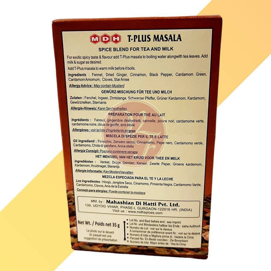 T-Plus masala - MDH - 35 g - Village Foods