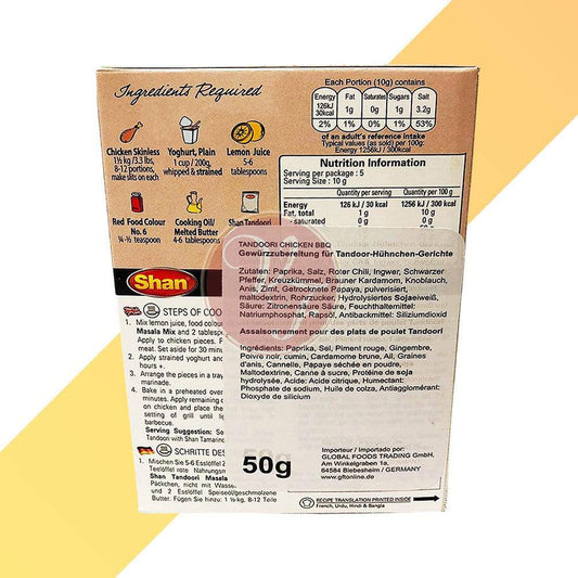 Tandoori Masala - Gewürzzubereitung - Shan - 50 g - Village Foods