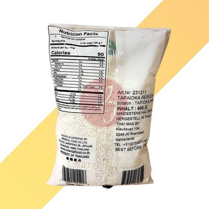 Tapiokaperlen - Tapioca Sabudana - Golden Chef - 400 g - Village Foods
