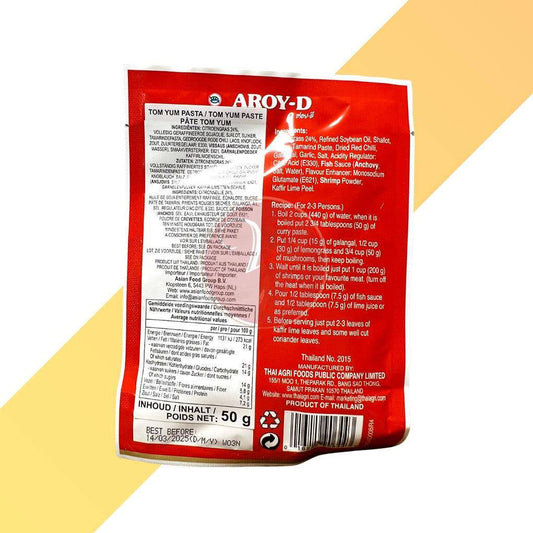 Tom Yum Paste - Aroy-D - 50 g | Soßen & Pasten | Village Foods
