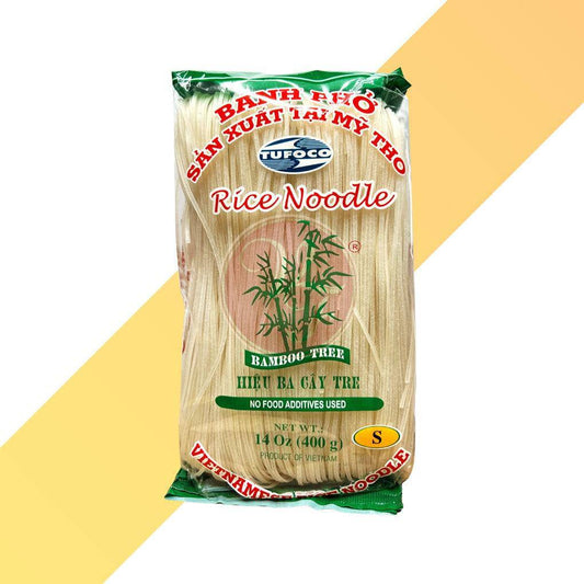 Vietnamesische Reisnudeln (S) - Vietnamese Rice Noodles (S) - BANH PHO THU O NG HANG - 0,4 kg | Nudeln & Suppen | Village Foods