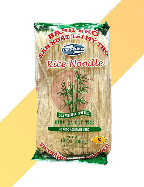 Vietnamesische Reisnudeln (S) - Vietnamese Rice Noodles (S) - BANH PHO THU O NG HANG  - 0,4 kg
