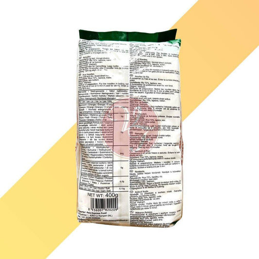 Vietnamesische Reisnudeln (S) - Vietnamese Rice Noodles (S) - BANH PHO THU O NG HANG - 0,4 kg | Nudeln & Suppen | Village Foods