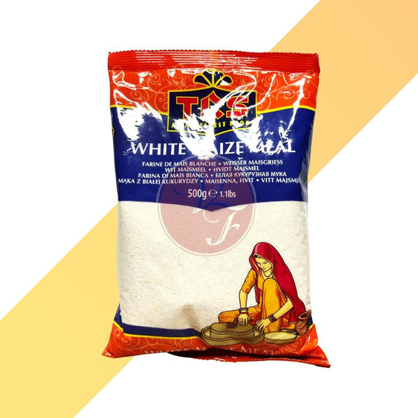 White Maize Meal  - Weißes Maismehl - TRS  - 0,5 kg