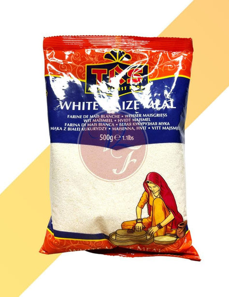 White Maize Meal  - Weißes Maismehl - TRS  - 0,5 kg
