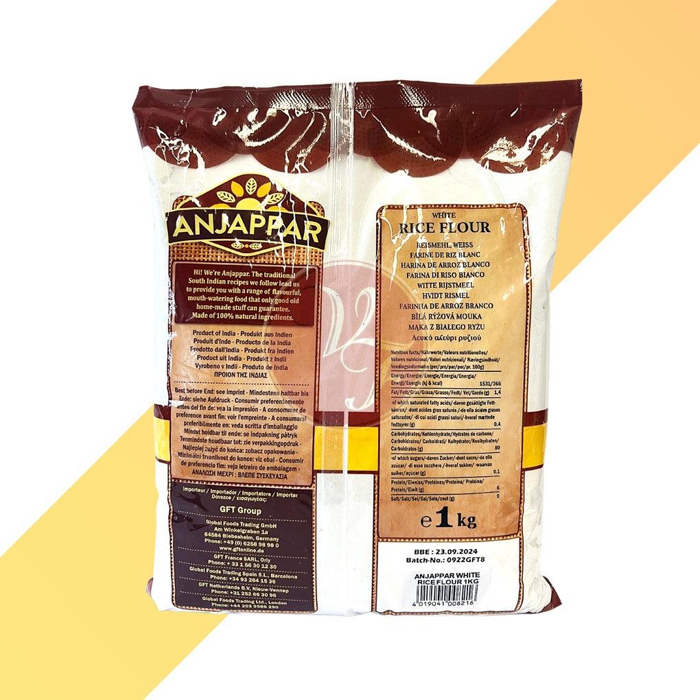 White Rice Flour - Anjappar - 1 kg