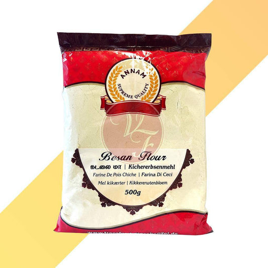 Besan Flour - Kichererbsenmehl - Annam [500g - 1kg] | Mehl & Getreide | Village Foods