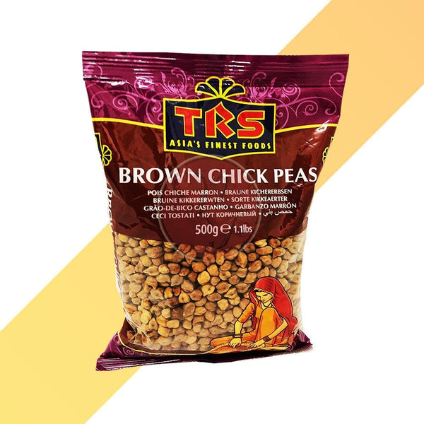 Braune Kichererbsen - Brown Chick Peas - TRS - 0,5 kg